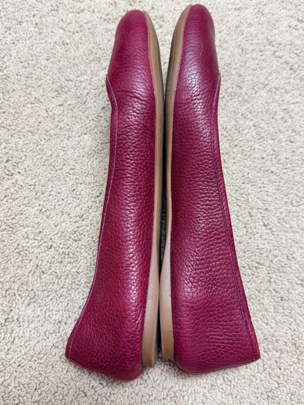 Tory Burch Leather Ballet Flats - Picture 2 of 8